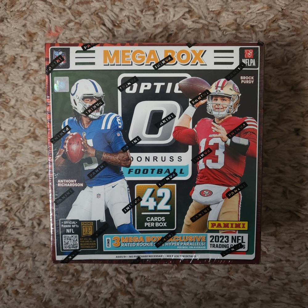 Panini Donruss Optic Football 2023 Mega Box NFL New Factory Sealed